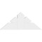 Ekena Millwork Saratoga Architectural Grade PVC Gable Bracket, 36"W x 15"H x 2"D x 6"F, 10/12 Pitch GBP036X15X0206SAR00 - alternate 5